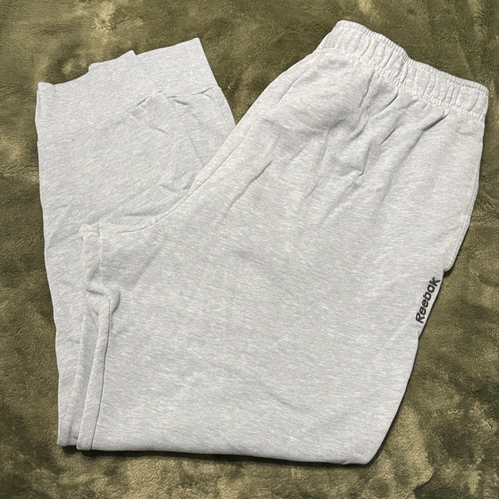 Reebok Men's Light Gray Joggers